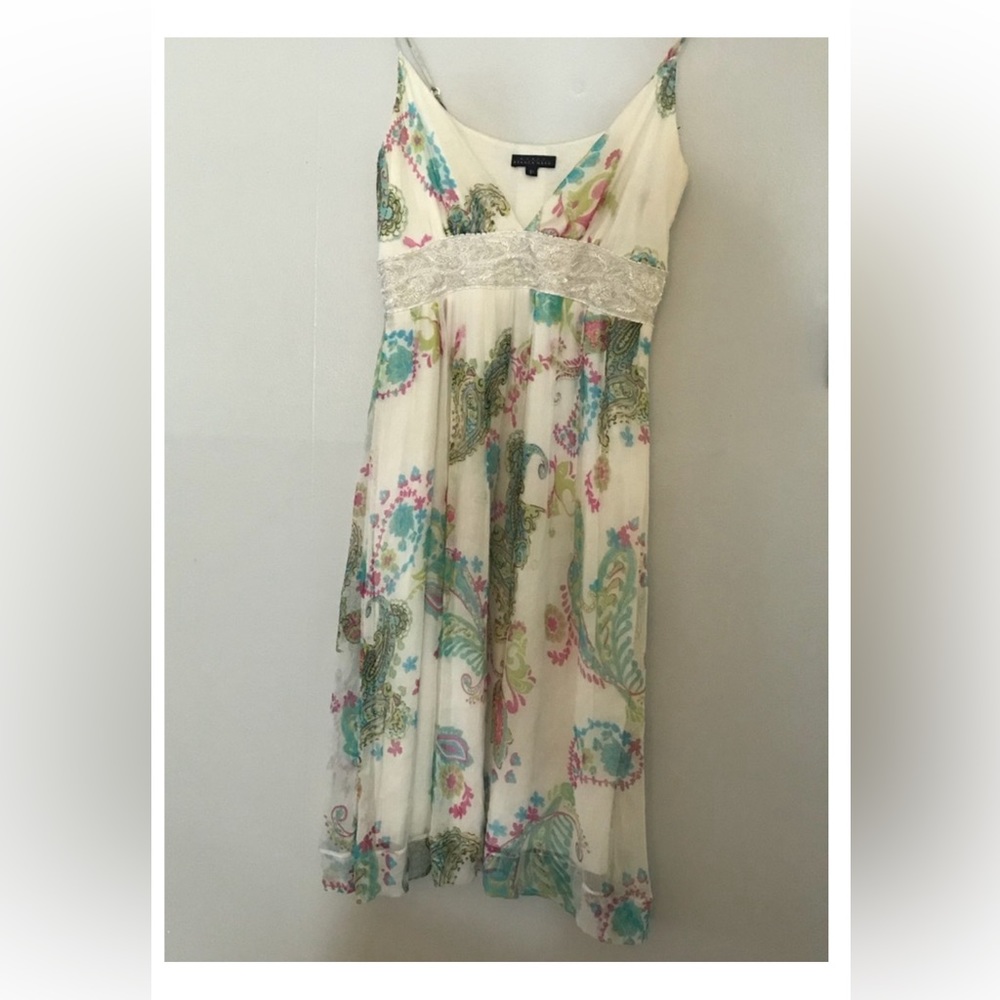 Maria Bianca Niero Gorgeous Floral Beaded Dress, P